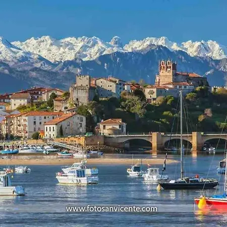 Appartamento Duplex Con Vistas Al Mar,wifi Y Parking San Vicente De La Barquera